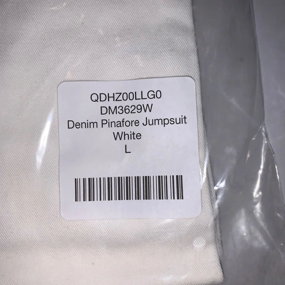 American Apparel White Overalls/Jumpsuit - Picture 3 of 6